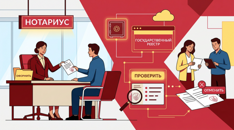 Нотариальная доверенность: оформить, отменить, проверить