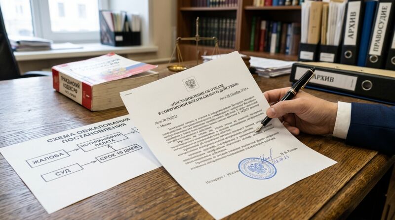 Отказ нотариуса: основания, порядок обжалования и права